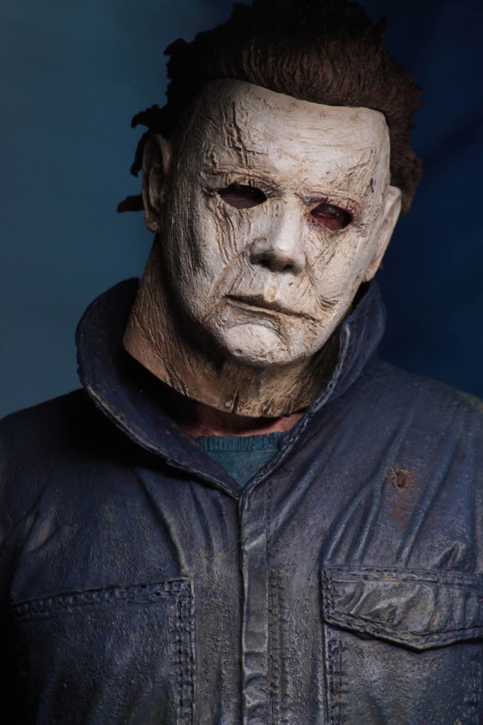 超獵奇的配件內容！！  NECA《月光光新慌慌》終極麥克·邁爾斯 Ultimate Michael Myers 7 吋人偶作品