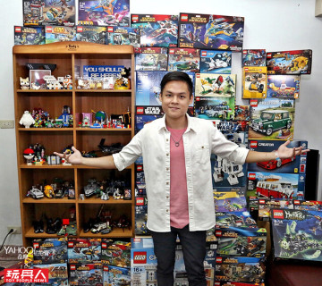 用一塊塊積木堆砌出價值與夢想：LEGO 台灣創意競賽冠軍Will - 《Yahoo 奇摩拍賣 × 玩具人：大人味玩具》