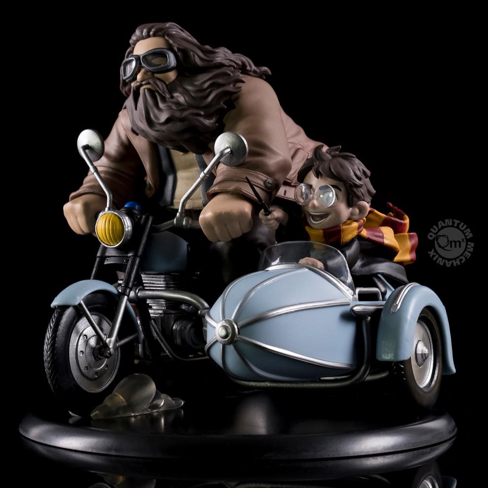 「哈利，抓緊囉～」Quantum Mechanix Q-Fig Max 系列《哈利波特》哈利和海格 Harry and Hagrid Q-Fig Max Diorama