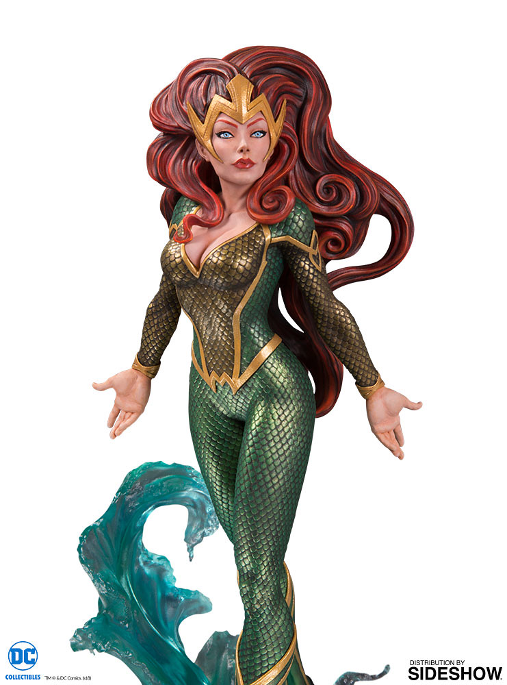 有如模特兒一般的優雅姿態！！ DC Collectibles DC 封面女郎系列【梅拉by Jöelle Jones】DC Cover Girls Mera by Jöelle Jones 全身雕像作品