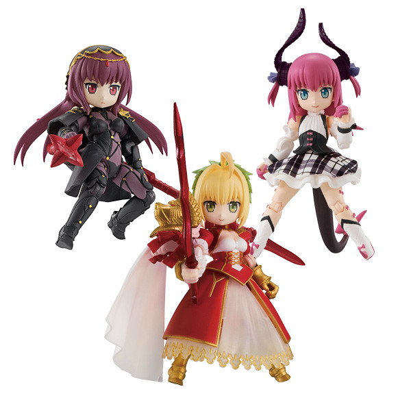 『Desktop Army』 x『Fate/Grand Order』合作第二彈 尼祿 / 斯卡哈 / 伊莉莎白（デスクトップアーミー ネロ / スカサハ / エリザベート）