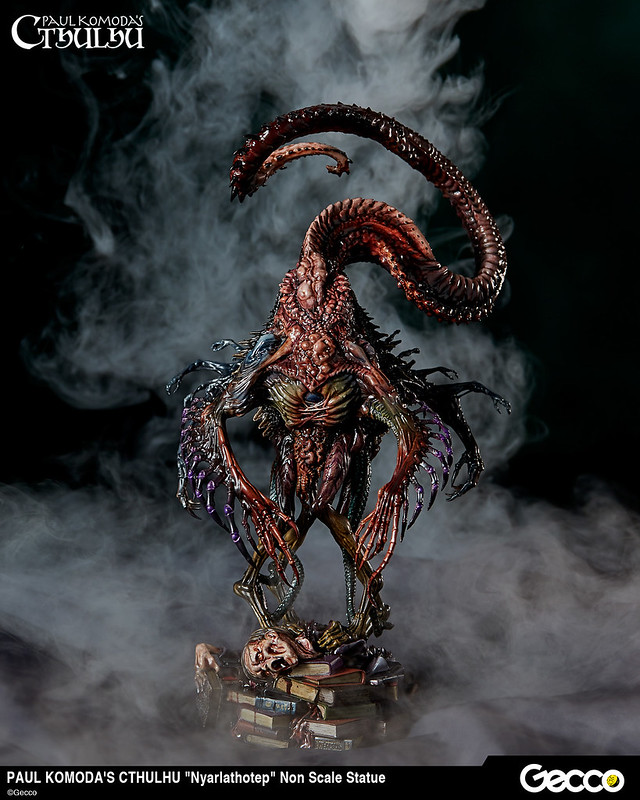 Gecco『克蘇魯神話』伏行之混沌 奈亞拉托提普（這い寄る混沌 ニャルラトホテプ） 無比例雕像 塗裝完成品
