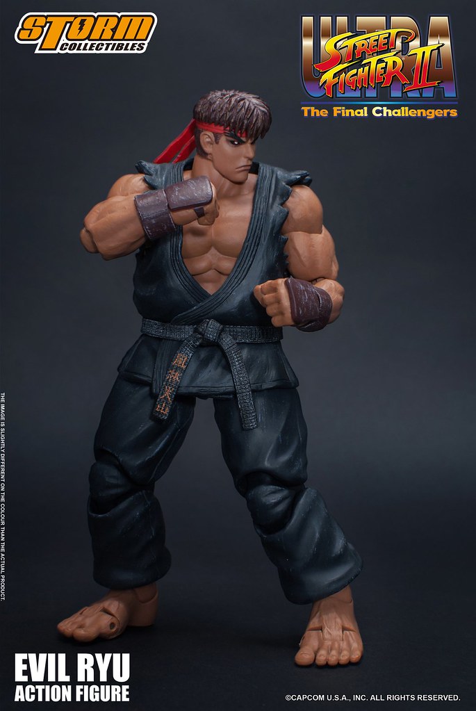 殺意波動覺醒！！ Storm Collectibles《終極快打旋風 2 最後挑戰者》殺意隆 Evil Ryu 1/12 比例人偶作品