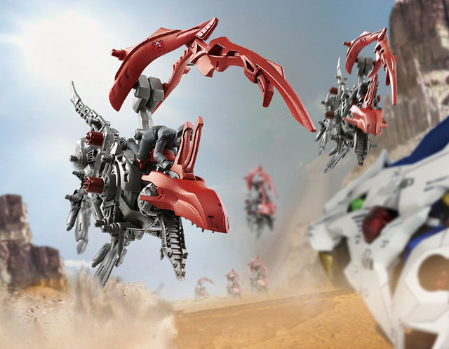 TAKARA TOMY 洛伊德新系列《ZOIDS WILD》ZW09 爆裂迅猛龍