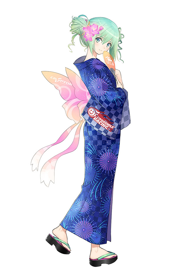 更新官圖&販售資訊】優雅清新的和服妖精GSC『初音未來GT計畫