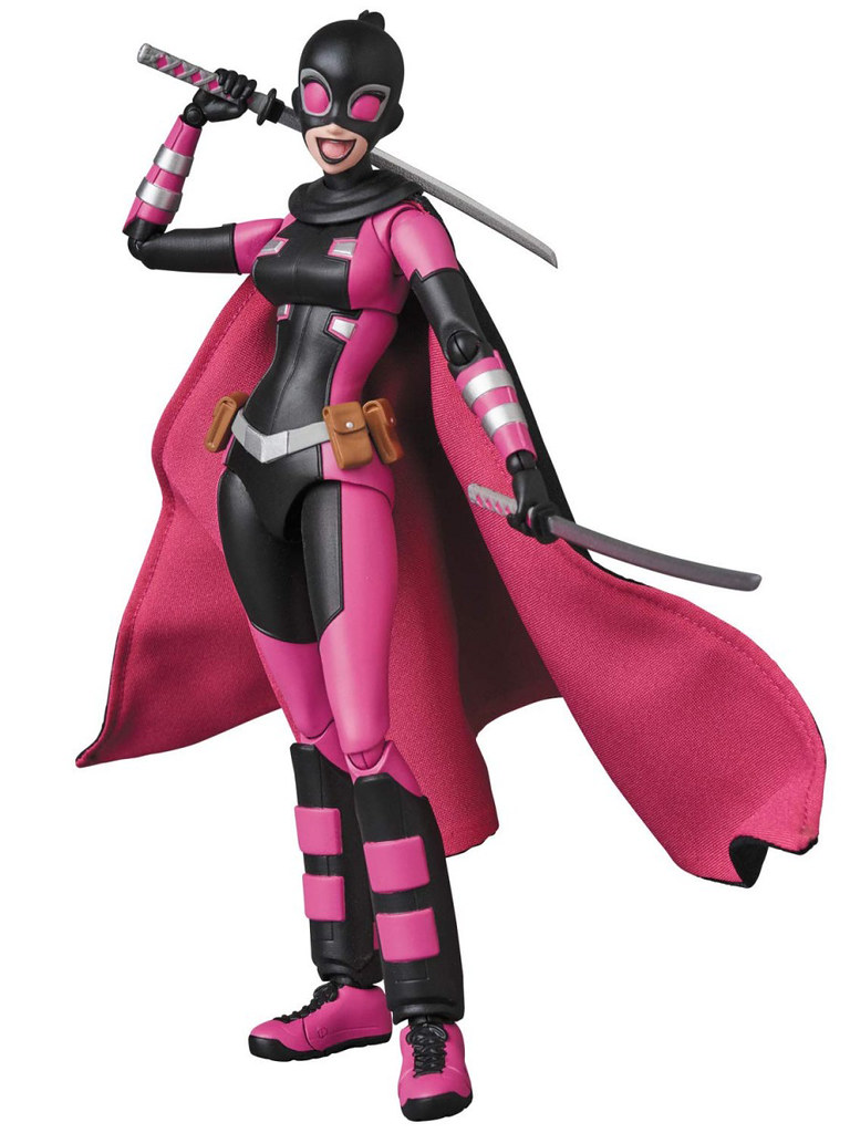 就算壞壞的也還是好可愛～～ MAFEX Marvel Comics【邪惡關侍】EVIL GWENPOOL