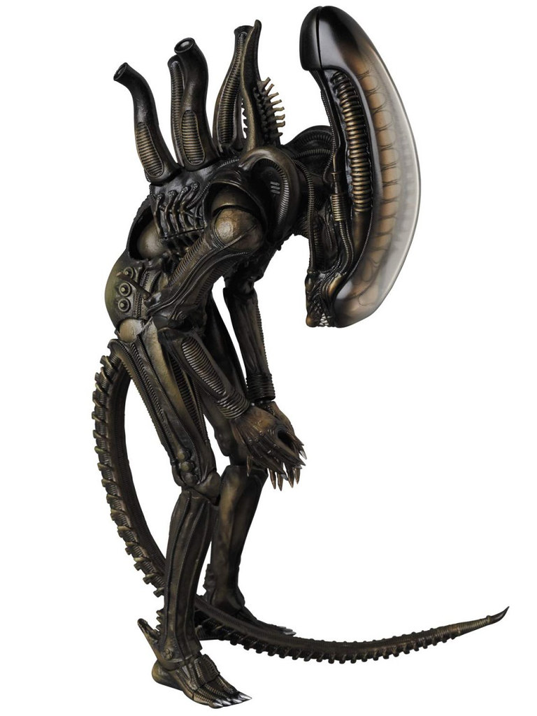 經典的「Big Chap」造型！抱臉體、破胸體還一起送給你啊～～ MAFEX《異形》異形 ALIEN