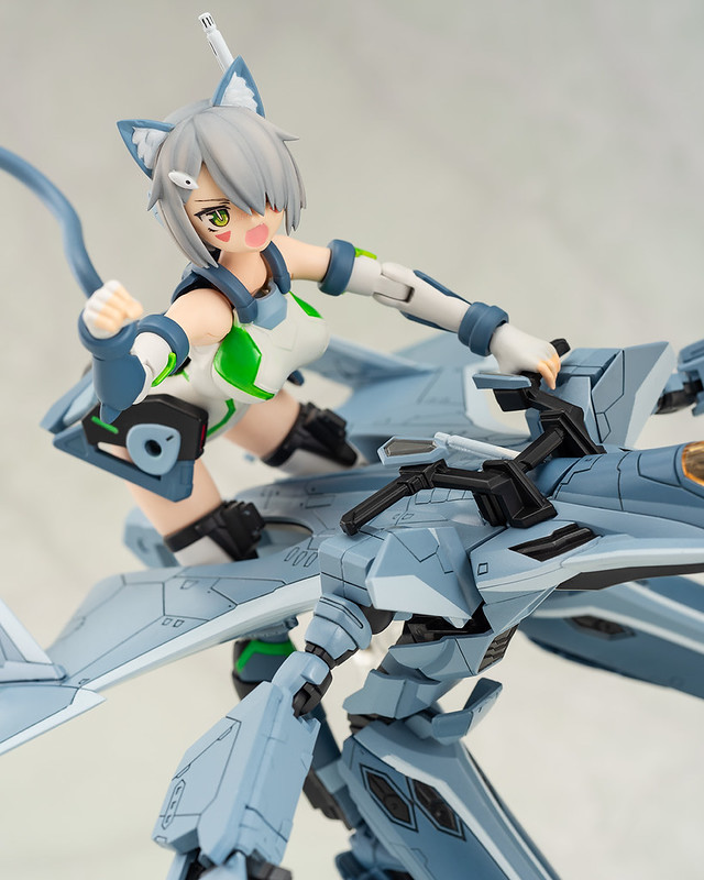 超可愛的貓娘少女！ACKS V.F.G. 《超時空要塞Δ》VF-31A 凱羅斯（カイロス ）組裝模型