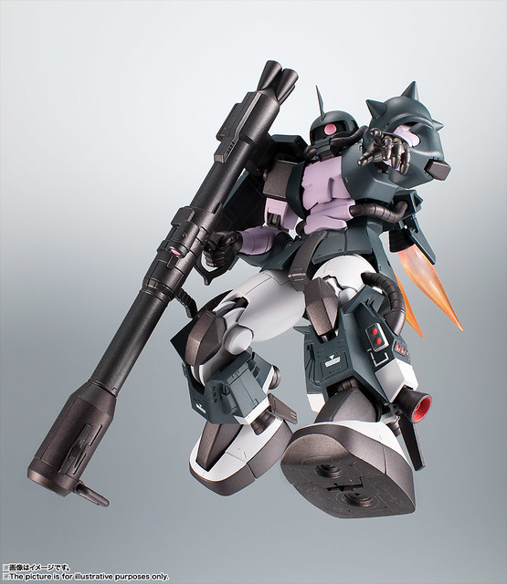 Robot魂高機動型薩克ii 黒色三連星版本 Ver A N I M E Ms 06r 1a 高機動型ザクii Ver A N I M E 黒い三連星 玩具人toy People News