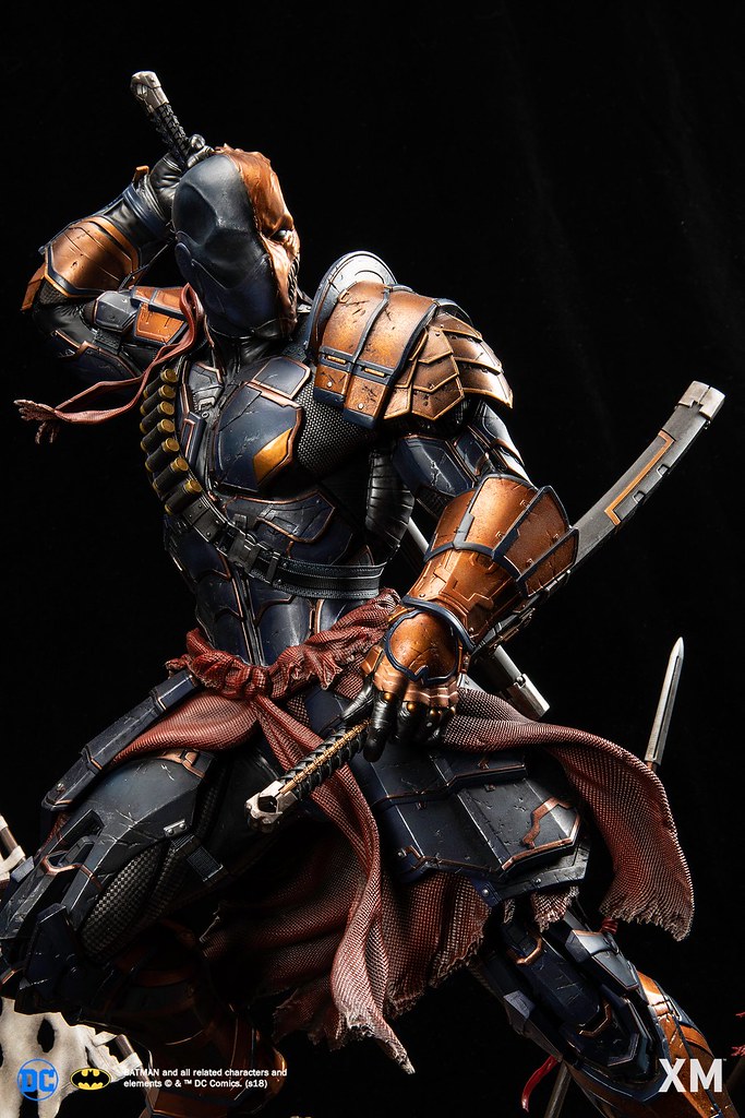 「販售資訊更新！」帥成這樣真的不要緊嗎？！ XM Studios DC Premium Collectibles 系列【喪鐘】Deathstroke 1/4 比例全身雕像作品