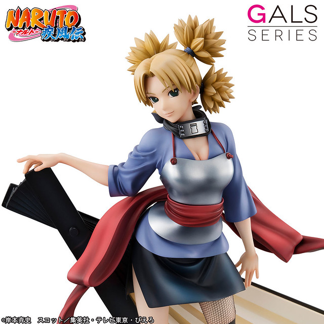 砂忍者村的冷豔美人登場！NARUTO Gals《火影忍者疾風傳》手鞠（NARUTOギャルズ テマリ）PVC塗裝完成品
