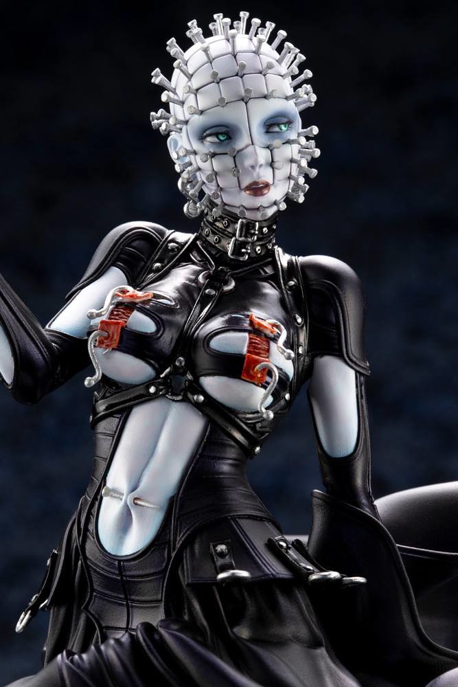 重口味的超獵奇美少女降臨人間 壽屋horror美少女系列 養鬼吃人3 針頭人pinhead ピンヘッド1 7 比例pvc塗裝完成品 玩具人toy People News