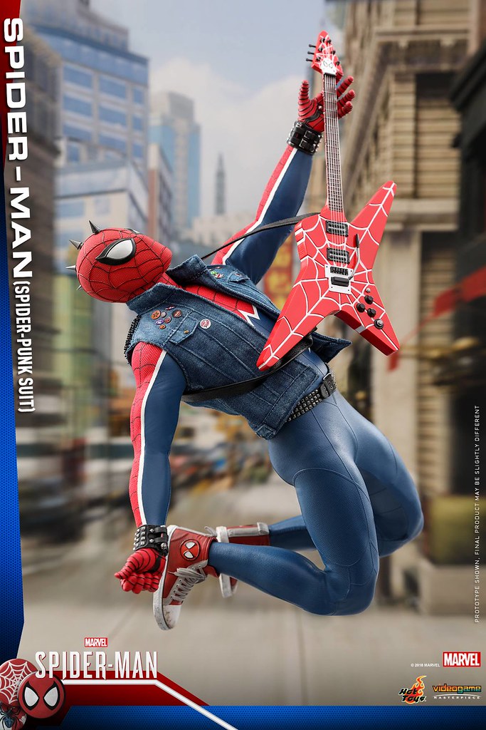Hot Toys - VGM32 -《漫威蜘蛛人》蜘蛛人 (Spider-Punk Suit) Spider-Man (Spider-Punk Suit) 1/6 比例人偶作品