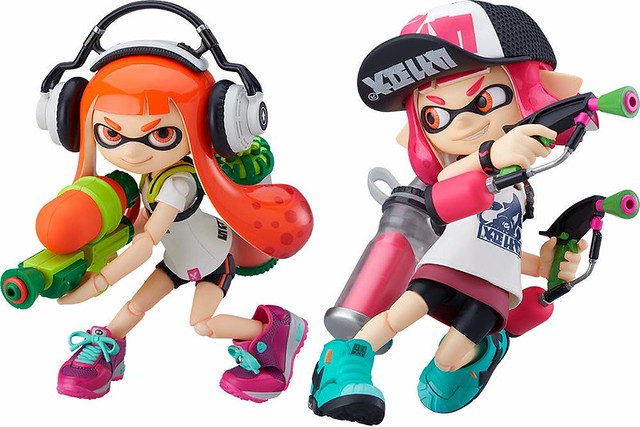 豪華版內容多到爆！figma《漆彈大作戰》 Splatoon女孩（スプラトゥーンガール）一般版/DX版