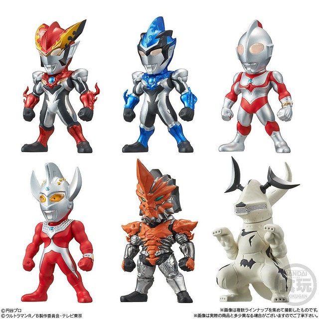 《CONVERGE 超人力霸王》新盒玩系列 「第三彈」 好評續推！CONVERGE ULTRAMAN 3