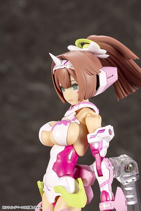 胸部裝甲大升級！壽屋《女神裝置（メガミデバイス）》朱羅弓兵 櫻鬼 組裝模型【FIGURE JAPAN「女神裝置篇」附錄】