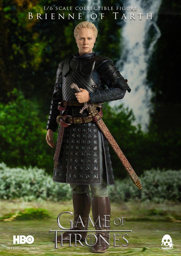 男人們小心啦～美人布蕾妮參戰！！ threezero《冰與火之歌：權力遊戲》塔斯的布蕾妮 (第七季)  Brienne of Tarth (Season 7)  1/6 比例人偶作品