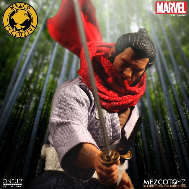 一個關於不死浪人的傳說...... MEZCO ONE:12 COLLECTIVE 系列 Marvel Comics【浪人金剛狼】Wolverine 5 Ronin 1/12 比例人偶作品【2018秋季限定】