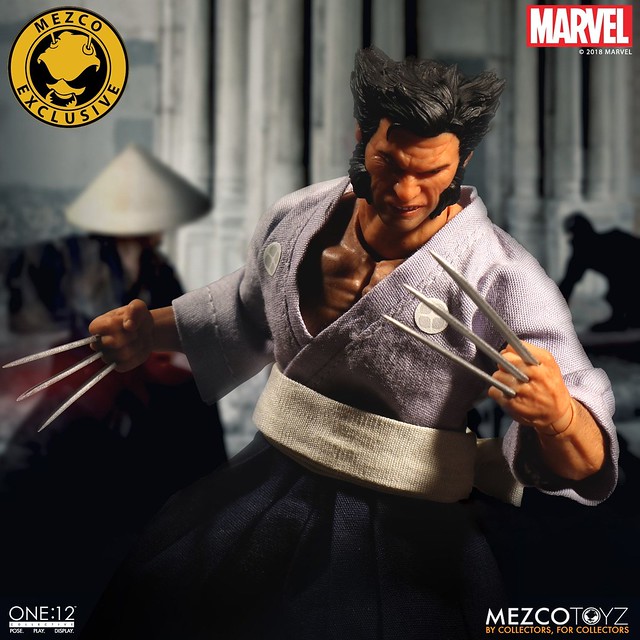 mezco samurai wolverine