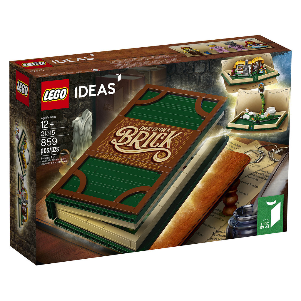 「新增官圖＆販售資訊」最熟悉的童話故事樂高化！！ LEGO 21315 Ideas 系列【樂高立體書】LEGO Pop-Up Book