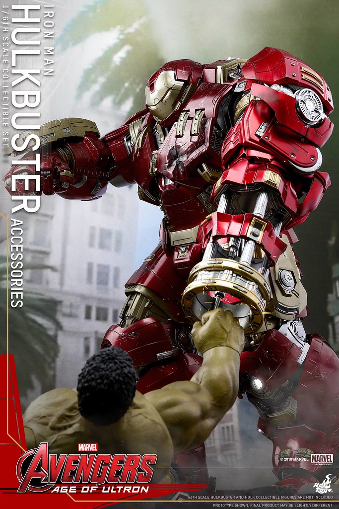 Hot Toys - ACS006 -《復仇者聯盟2：奧創紀元》1/6 比例 浩克毀滅者 配件套裝組 Hulkbuster Accessories
