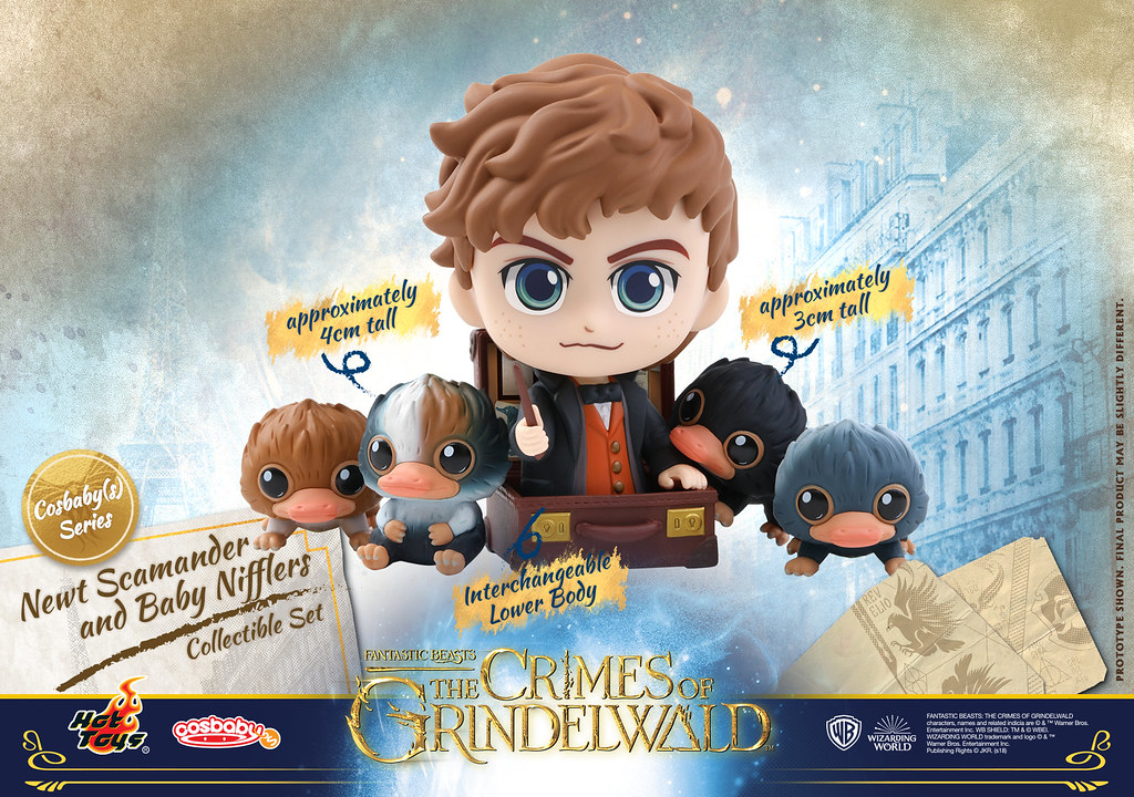 Hot Toys – COSB516 - 518, 537 –《怪獸與葛林戴華德的罪行》Fantastic Beasts: The Crimes of Grindelwald - Cosbaby (S) Series