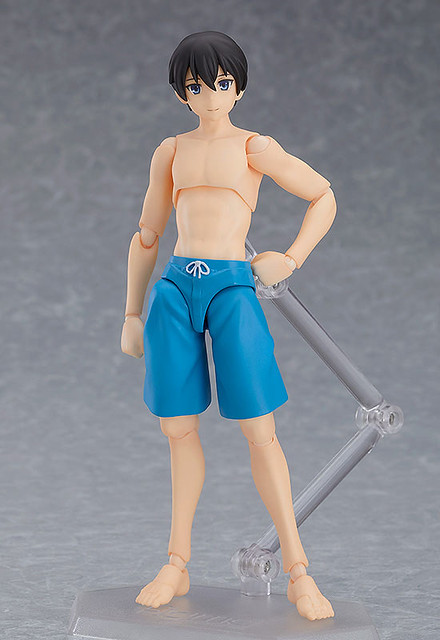 Figma 原創男性角色 Ryo 泳裝造型版本 水着男性body リョウ 玩具人toy People News