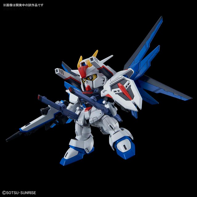 可動機構再現全武裝「一齊射擊」造型！SDCS《機動戰士鋼彈SEED》ZGMF-X10A 自由鋼彈（フリーダムガンダム）情報公開！