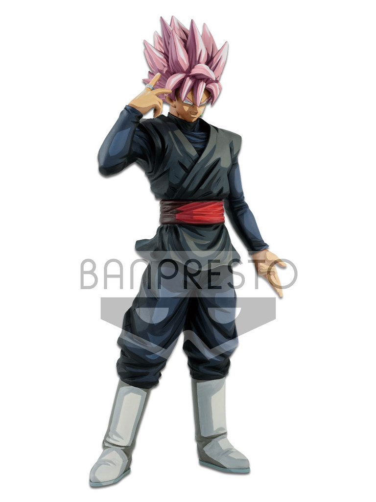 Banpresto《七龍珠超》Grandista 黑悟空 (超級賽亞人玫瑰) ゴクウブラック (超サイヤ人ロゼ) —Manga Dimensions—(海外限定版)