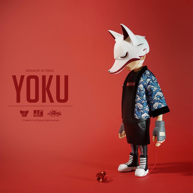 J.T studio 8″ Vinyl 系列【YOKU】搪膠人偶作品