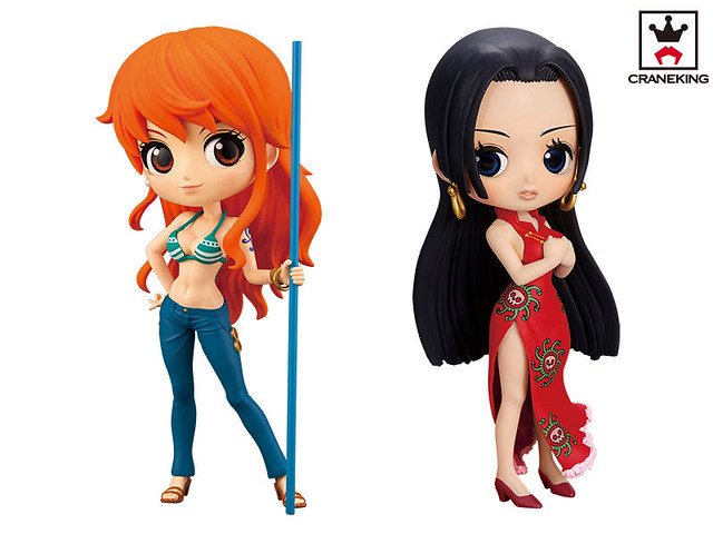 Q posket 《航海王》「娜美＆漢考克 特別色版本」！ワンピース Q posket-NAMI&BOA HANCOCK special color ver.-