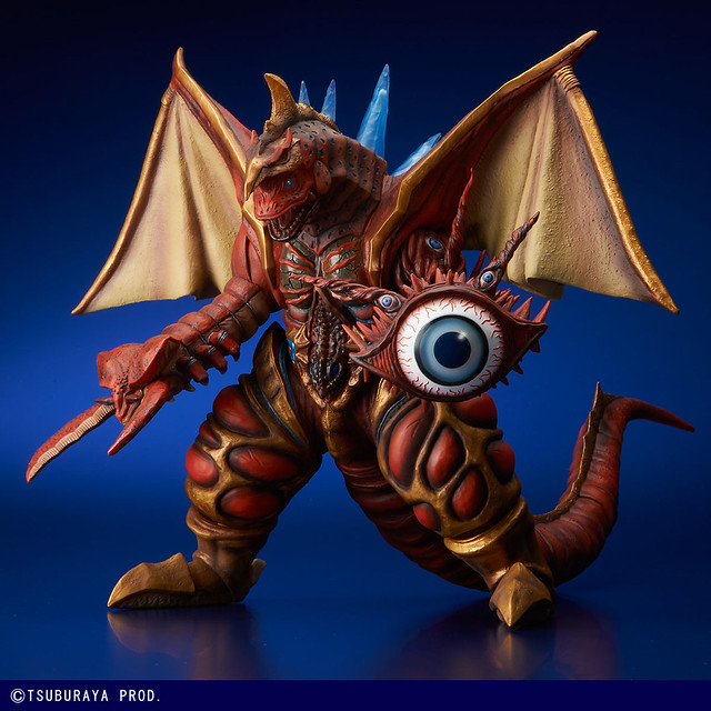 X-PLUS 《大怪獸系列》 ULTRA NEW GENERATION 超合體怪獸「五帝獸 發光版本」！ファイブキング(発光Ver.)