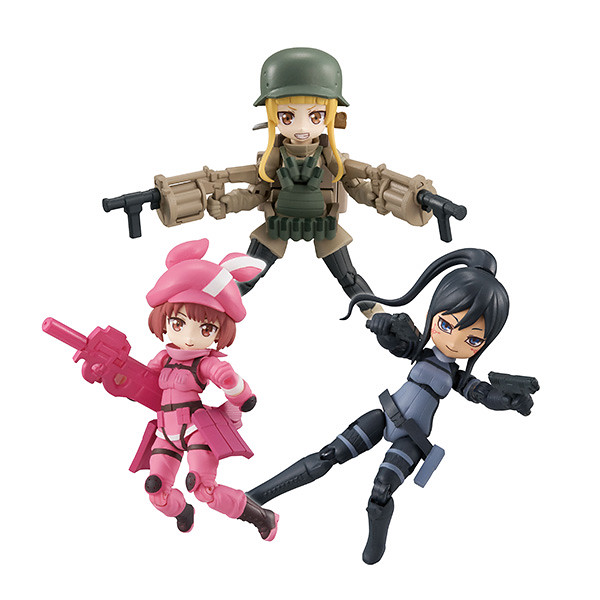 『Desktop Army』 x『刀劍神域外傳Gun Gale Online』合作第一彈 蓮 / Pitohui / 不可次郎 參戰！