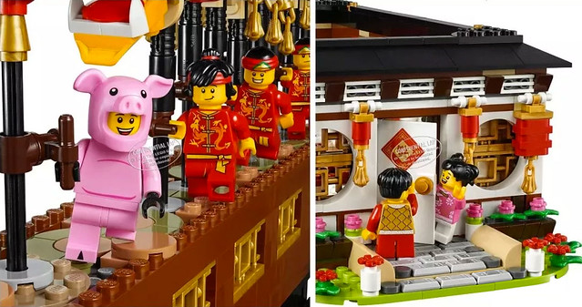 濃厚的中國風元素～ LEGO 將推出兩款中國限定的盒組，預計將於2019 新年發售！