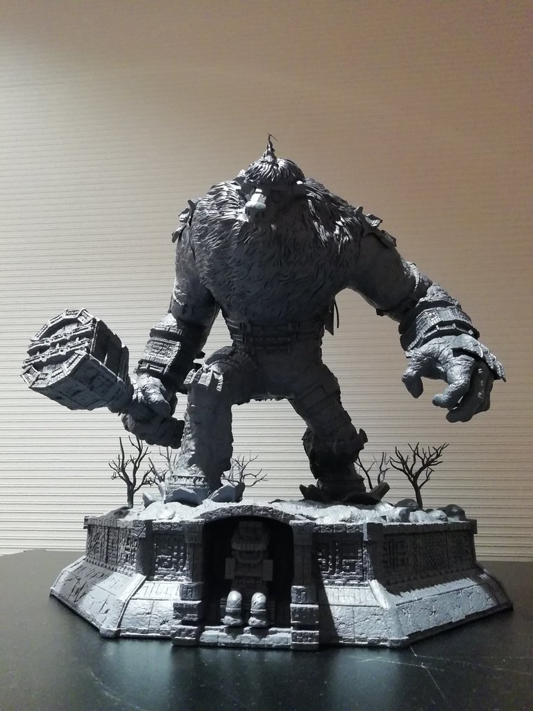 Prime 1 Studio - 《汪達與巨像》Ultimate Diorama Masterline 第一巨像（ワンダと巨像  第一の巨像）雕像原型公開！