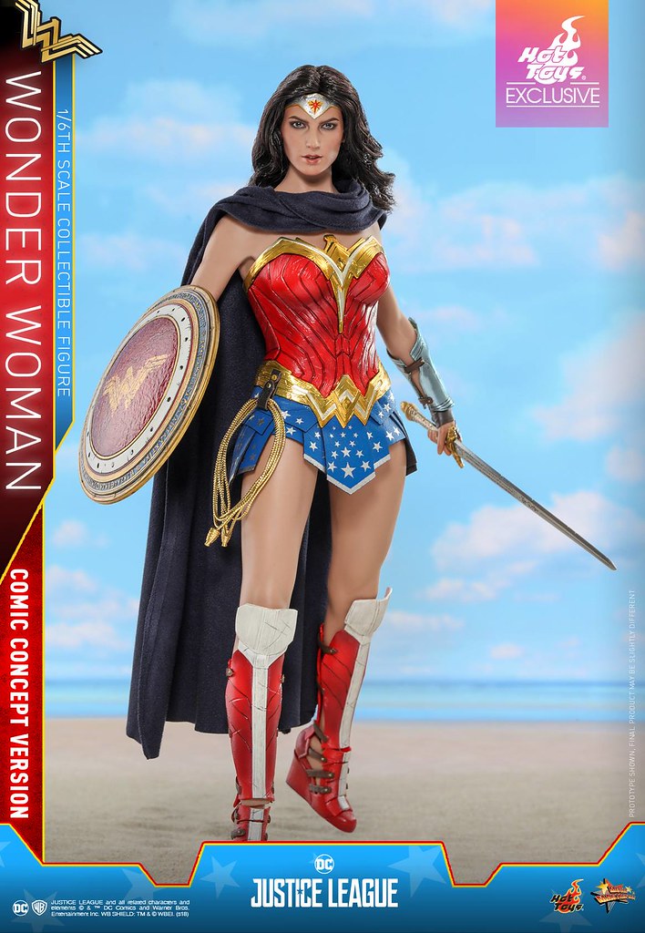 Hot Toys - MMS506 -《正義聯盟》神力女超人 (漫畫概念版)  Wonder Woman (Comic Concept Version) 1/6 比例可動人偶作品