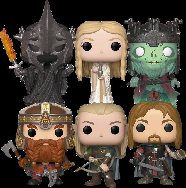 終於可以湊齊「大頭遠征隊」啦XD～～ Funko Pop! Vinyl《魔戒》The Lord of the Rings