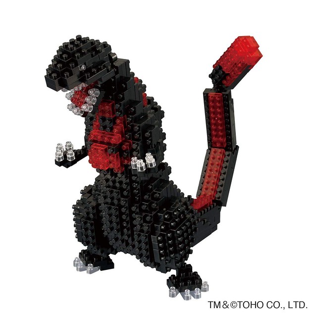 NANOBLOCK《哥吉拉2016》「迷你積木哥吉拉」登場！ ナノブロック ゴジラ2016 NBCC_059