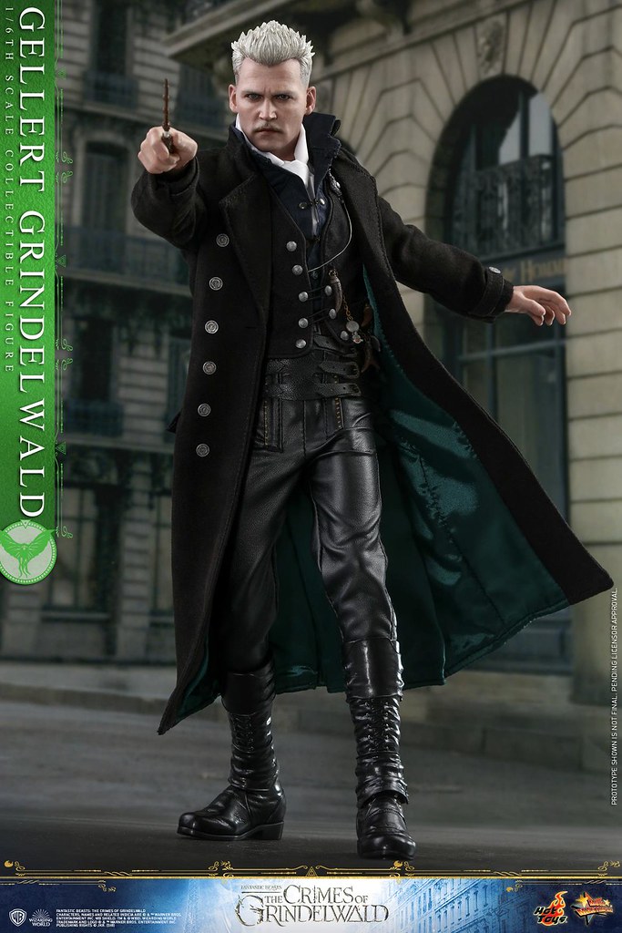 Hot Toys – MMS513 –《怪獸與葛林戴華德的罪行》蓋勒·葛林戴華德 Gellert Grindelwald 1/6 比例人偶作品