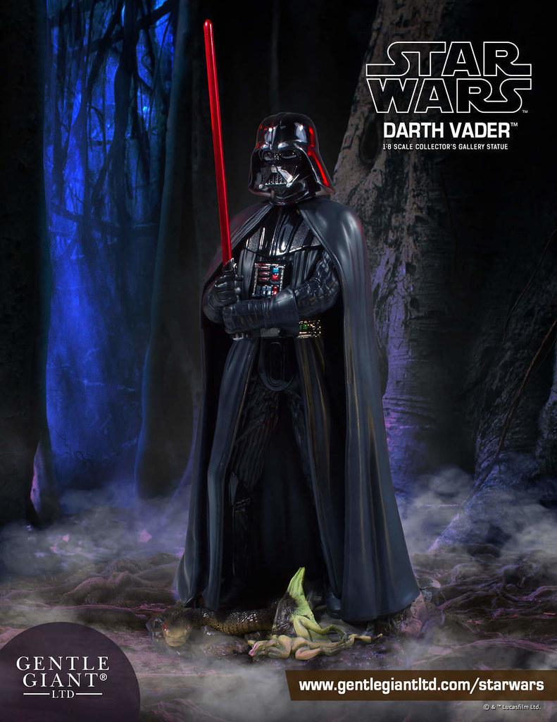 不該出現在達可巴的恐怖將軍立體化！！ Gentle Giant Collector’s Gallery《星際大戰五部曲：帝國大反擊》達斯·維德 Darth Vader 1/8 比例雕像作品