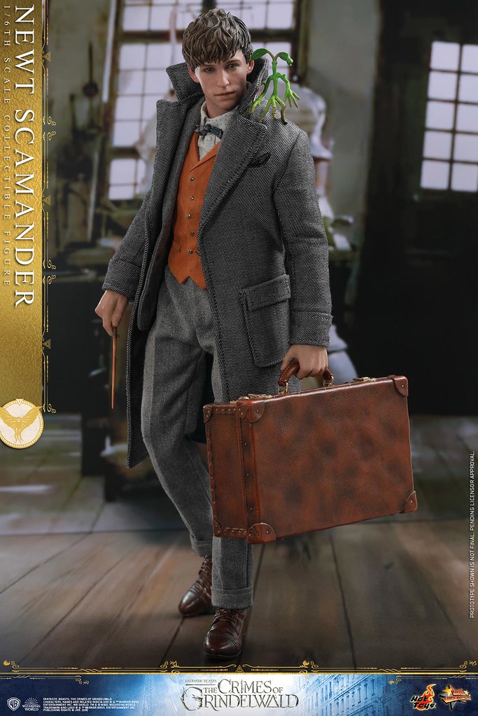 Hot Toys – MMS512 –《怪獸與葛林戴華德的罪行》紐特·斯卡曼德 Newt Scamander 1/6 比例人偶作品 