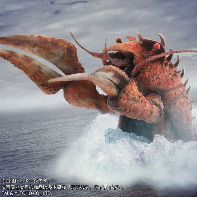 東寶30公分系列《哥吉拉·伊比拉·魔斯拉 南海大決鬥》龍蝦怪獸「伊比拉」！東宝30㎝シリーズ エビラ 「少年リック限定」