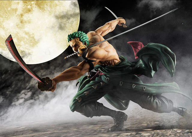 九山八海...無我不斷者... Portrait.Of.Pirates《ONE PIECE》“SA-MAXIMUM” 羅羅亞・索隆（ロロノア・ゾロ） Ver.三・千・世・界!!!
