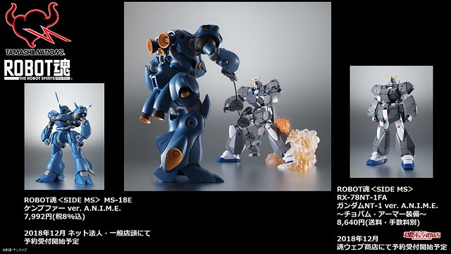 ROBOT魂《機動戰士鋼彈0080 口袋裡的戰爭》「RX-78NT-1FA 鋼彈NT