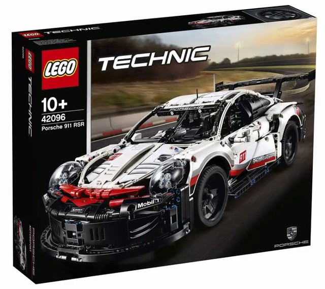 賽道王者的強悍外觀精美再現！！ LEGO 42096 科技系列【保時捷 911 RSR】Porsche 911 RSR