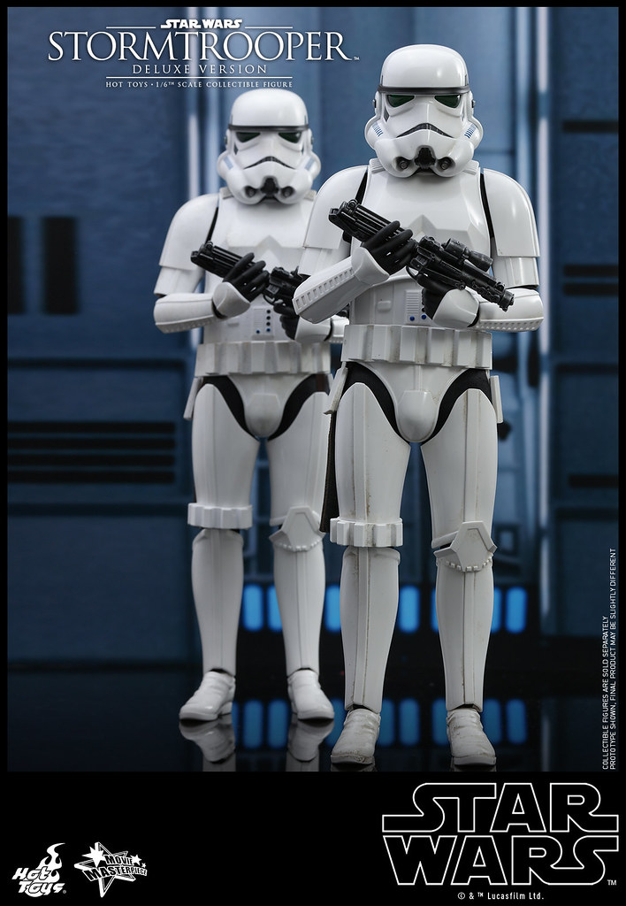 附屬可發光的死星內部背景板！ Hot Toys - MMS515 -《星際大戰》帝國風暴兵 (豪華版) Stormtrooper (Deluxe Version) 1/6 比例人偶作品