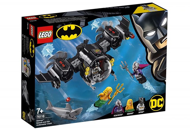 「海洋領主」人偶超帥氣！！ LEGO 76116 DC Super Heroes 系列【蝙蝠俠潛艇與水下大戰】Batman Batsub and the Underwater Clash 情報公開！