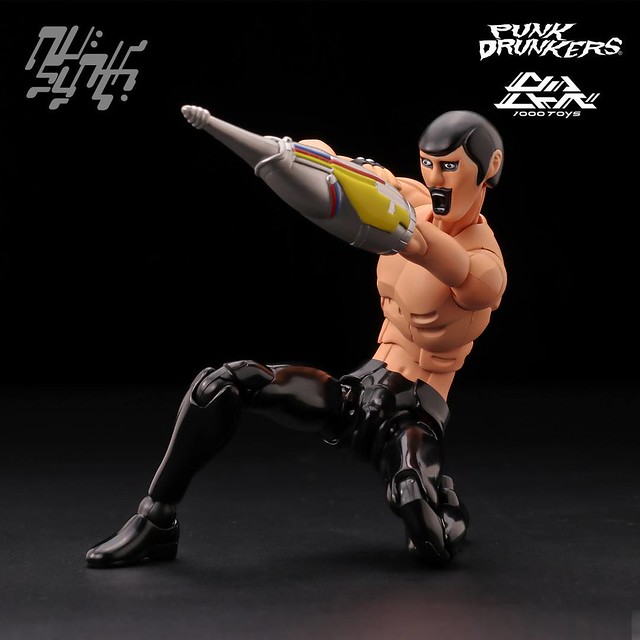 1000toys X Punk Drunkers 嶄新系列「UN:SYNTH HEROES」 1/12比例可動