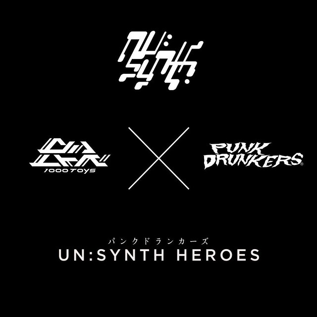 1000toys X Punk Drunkers 嶄新系列「UN:SYNTH HEROES」 1/12