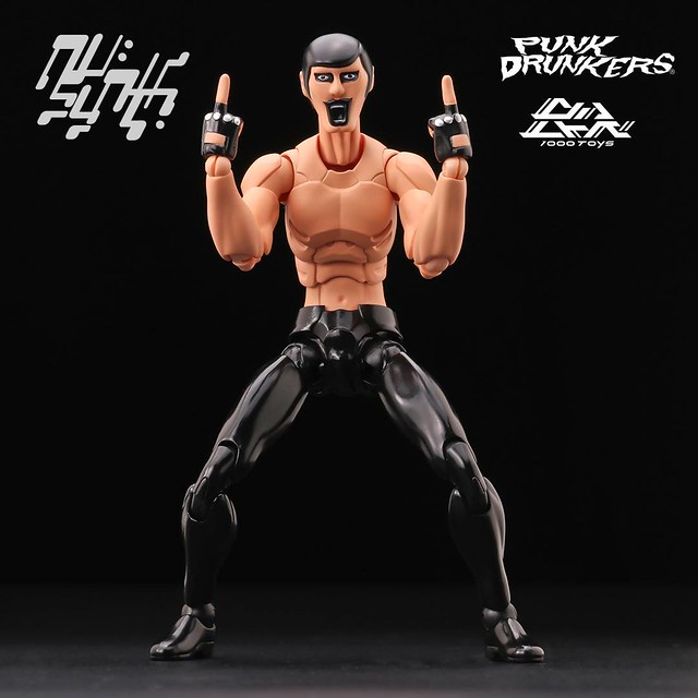 1000toys X Punk Drunkers 嶄新系列「UN:SYNTH HEROES」 1/12